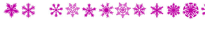 DH Snowflakes Regular